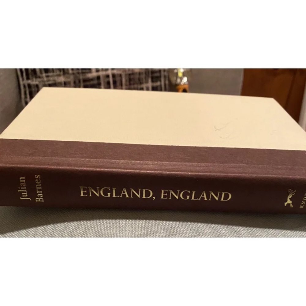 England England Hardcover Book By Julian Barnes First American Edition 1998